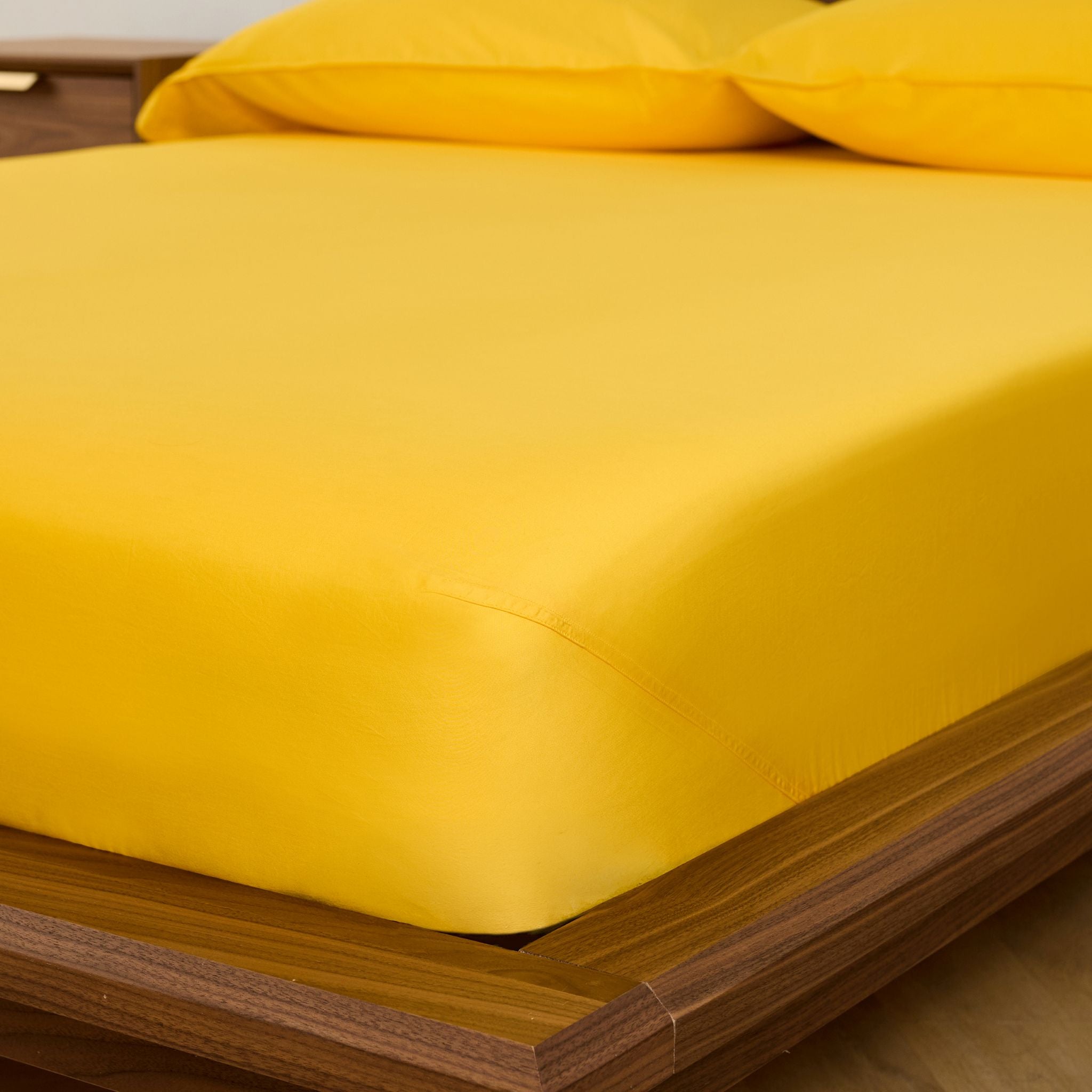 Maize Fitted Sheet Fitted Sheet Canadian Down & Feather Company