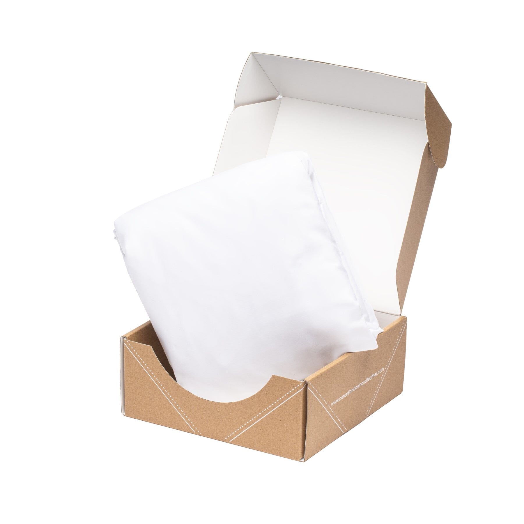 Classic White Fitted Sheet - Canadian Down & Feather Company