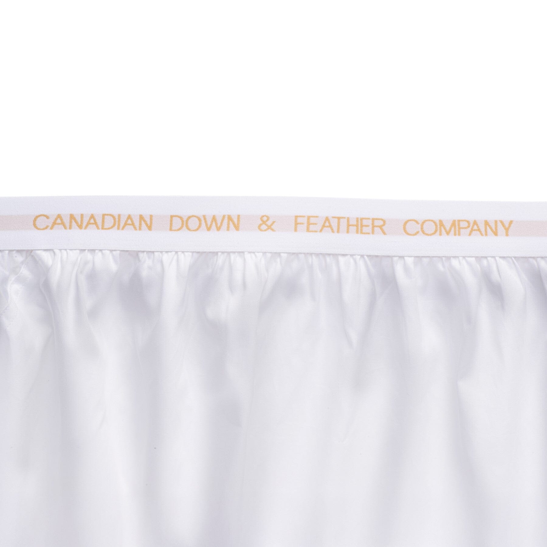 Classic White Fitted Sheet - Canadian Down & Feather Company