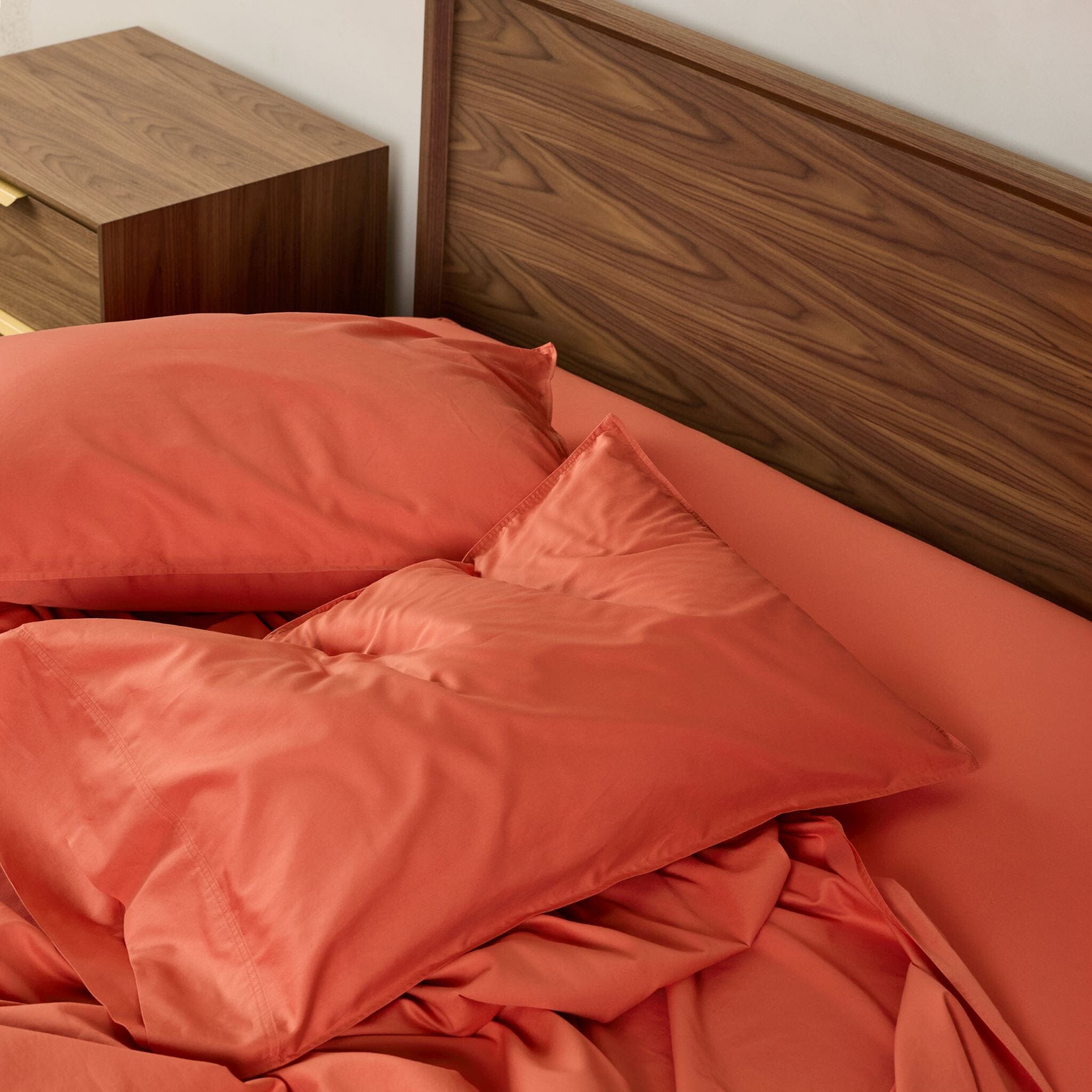 Persimmon Flat Sheet Flat Sheet Canadian Down & Feather Company