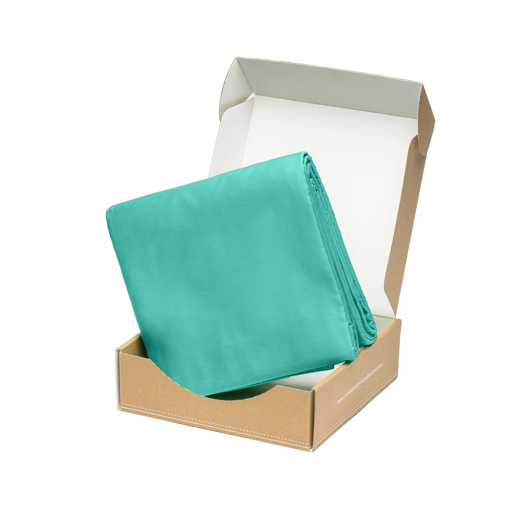 Turquoise Flat Sheet Flat Sheet Canadian Down & Feather Company