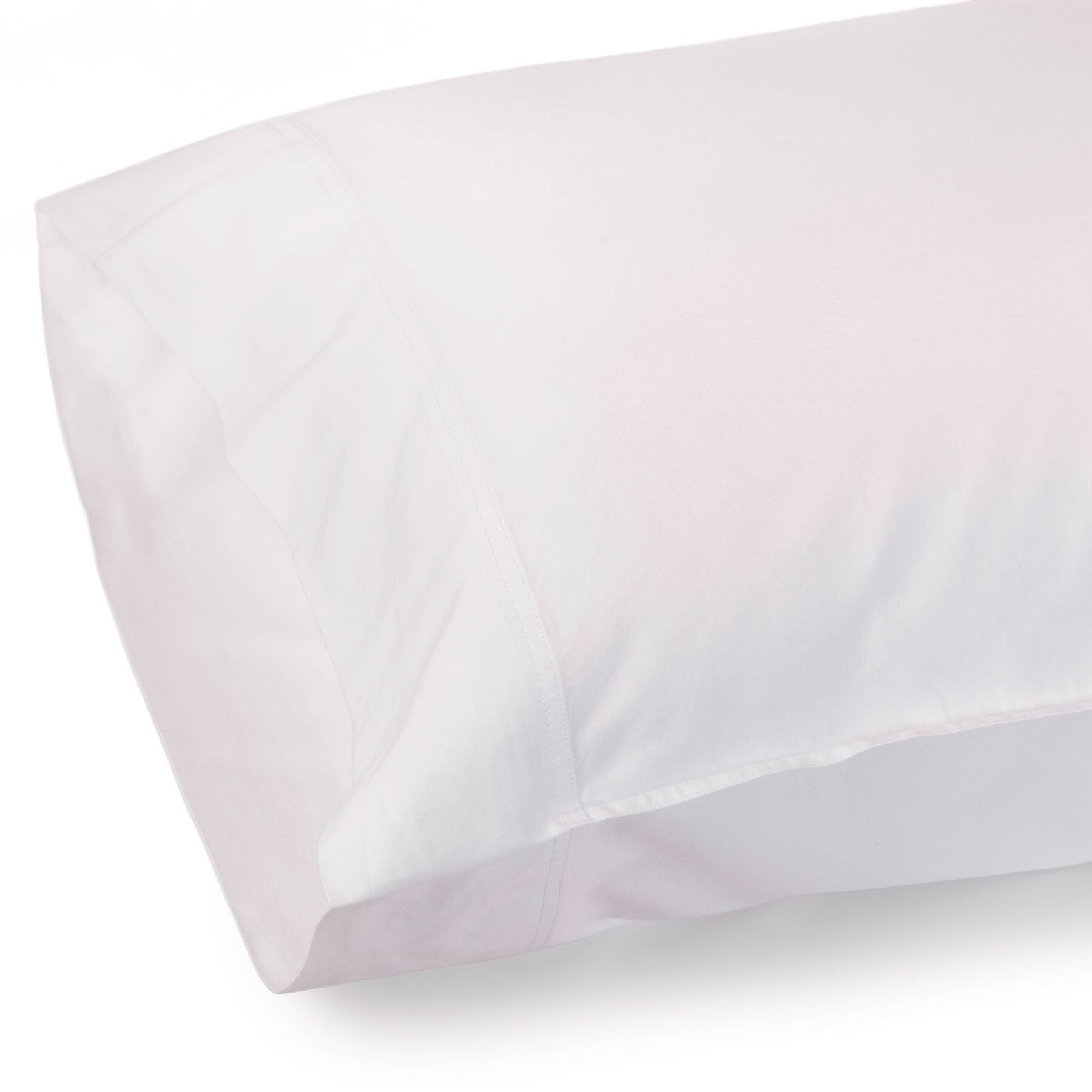 Classic White Open End Pillowcase Pillowcase Canadian Down & Feather Company