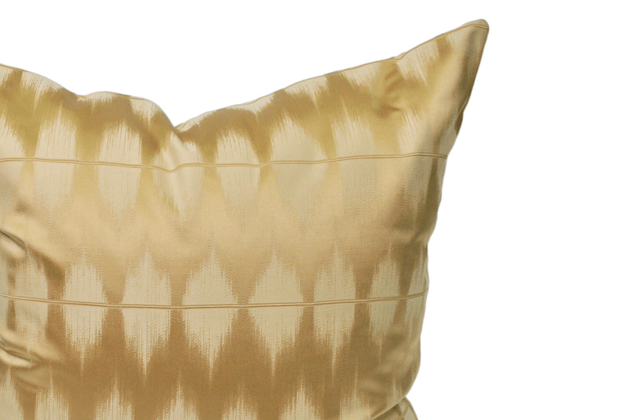 Gold Ikat Cushion Cover - Canadian Down & Feather Company