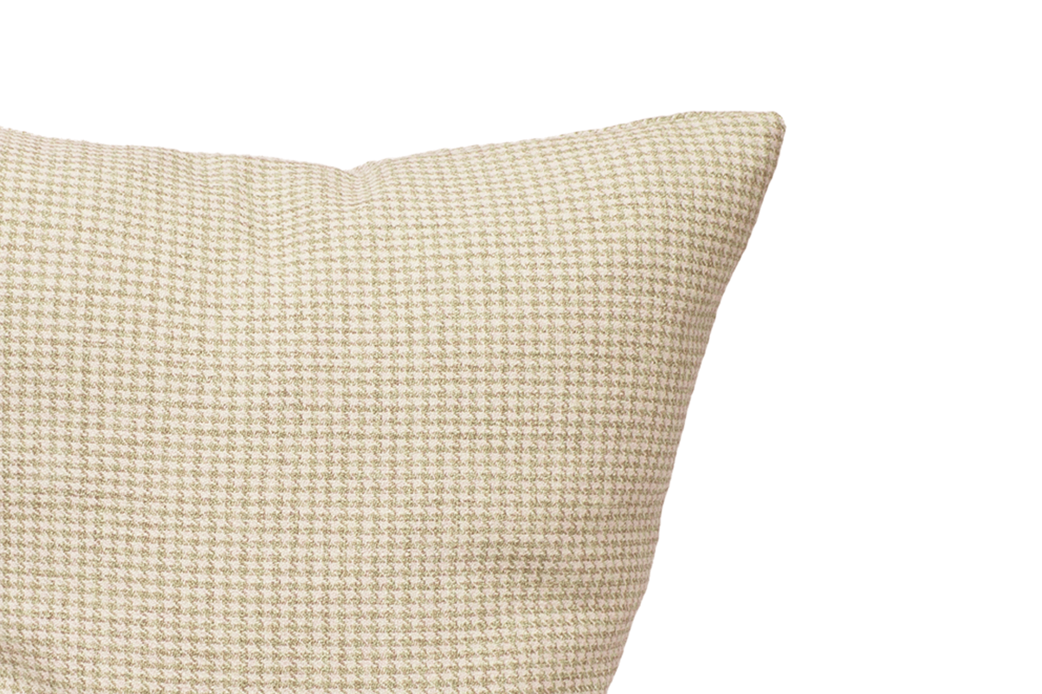 Oat Houndstooth Cushion Cover Cushion Cover Canadian Down & Feather Company