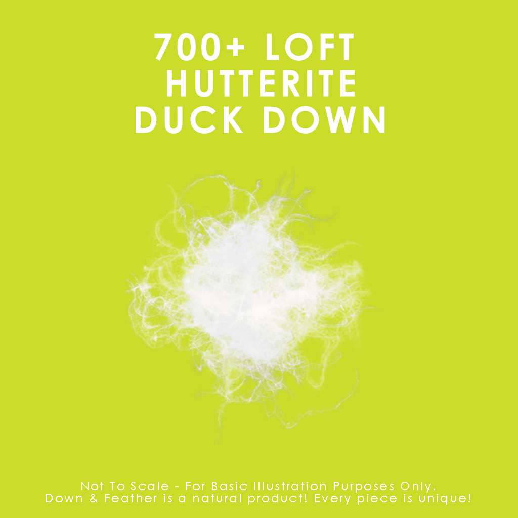 Hutterite White Down Duvet - Canadian Down & Feather Company