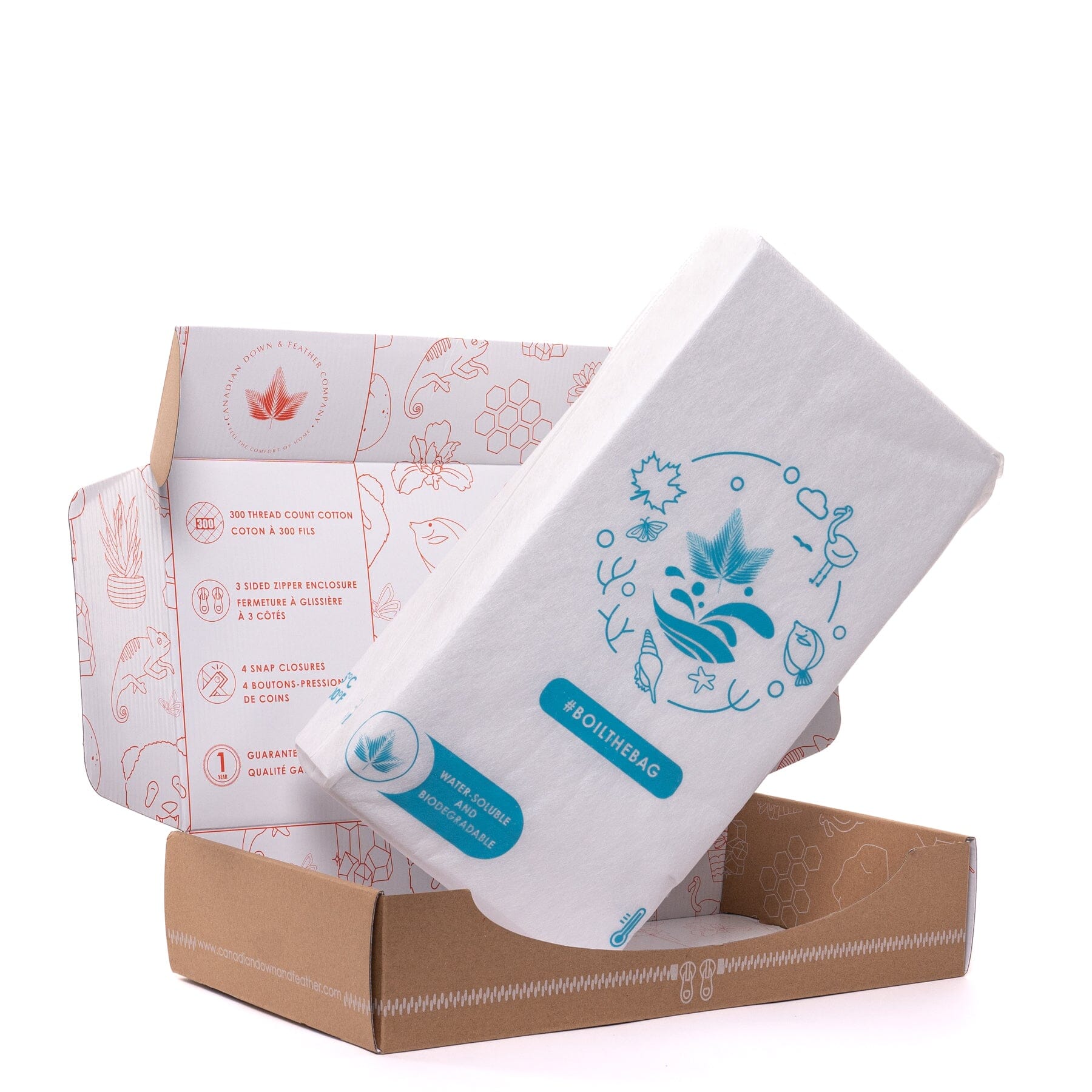 Persimmon Duvet Cover - Canadian Down & Feather Company