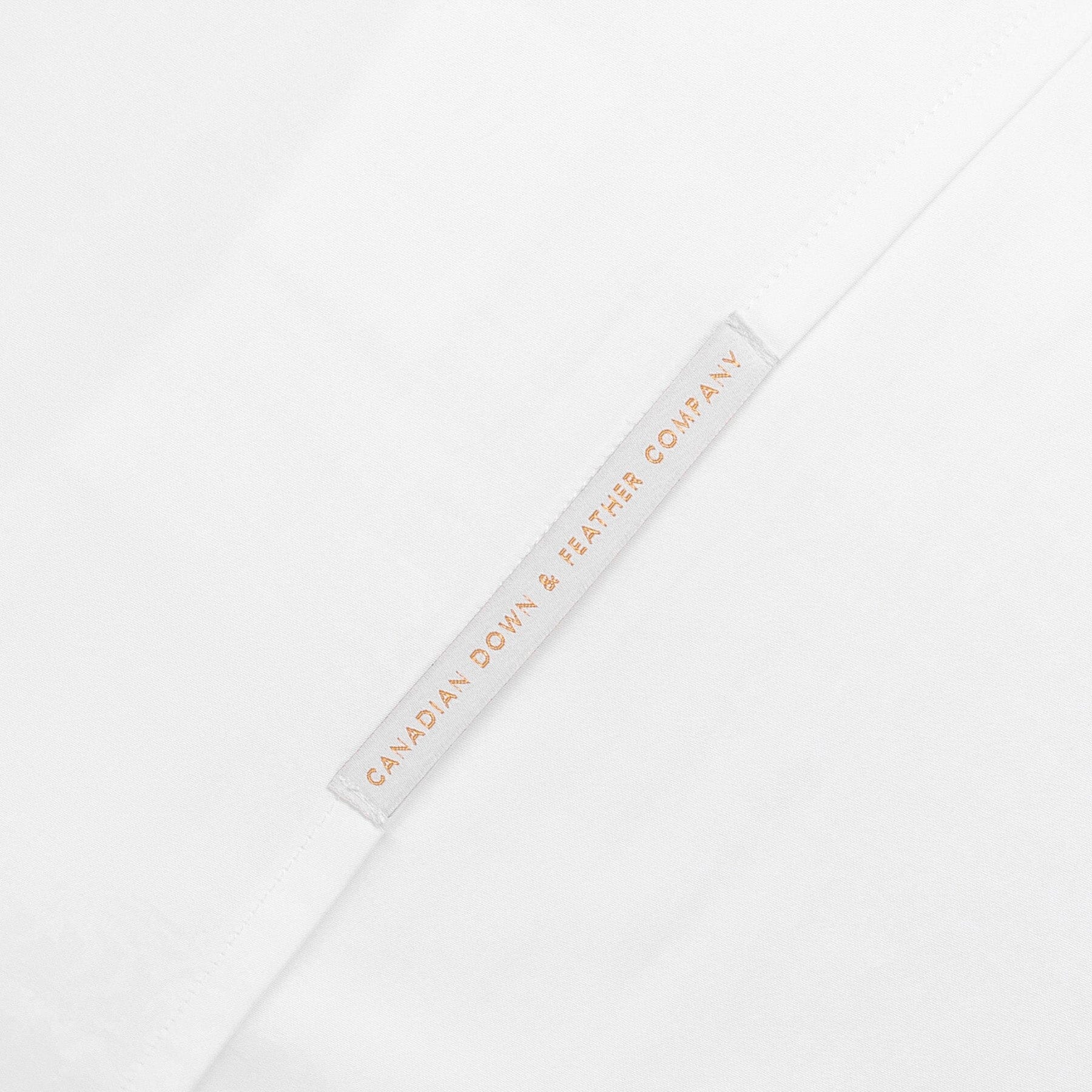 Classic White Pillowcase - Canadian Down & Feather Company