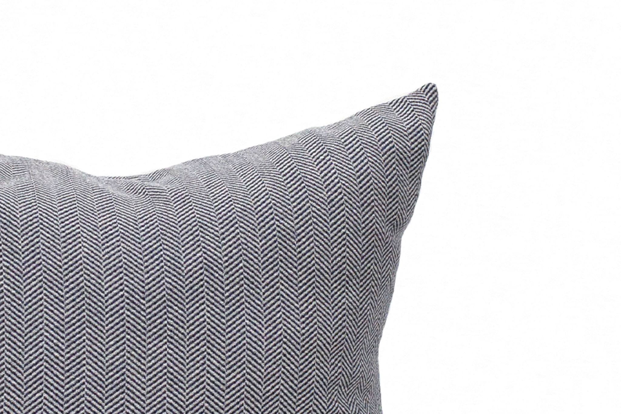 Denim Herringbone Cushion Cover Cushion Cover Canadian Down & Feather Company