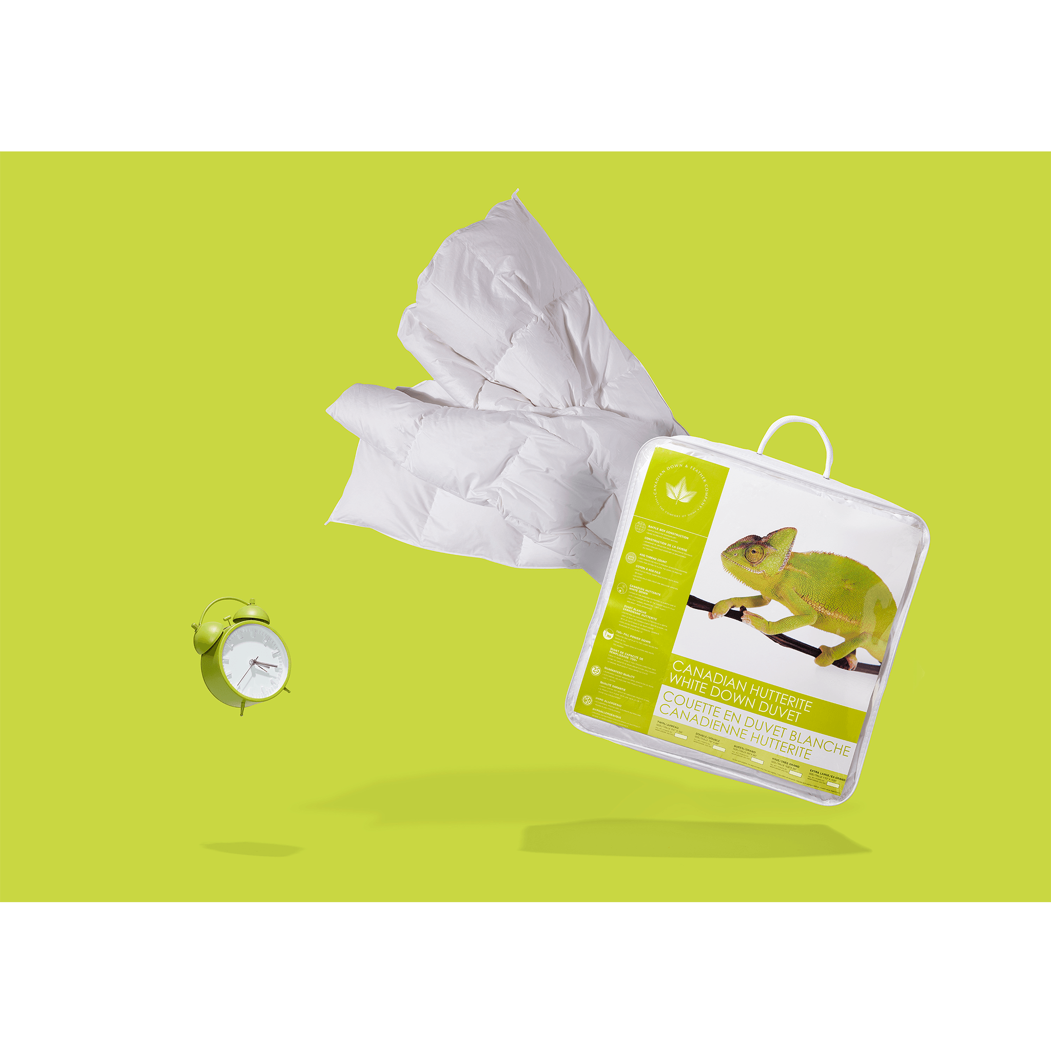 Hutterite White Down Duvet - Canadian Down & Feather Company
