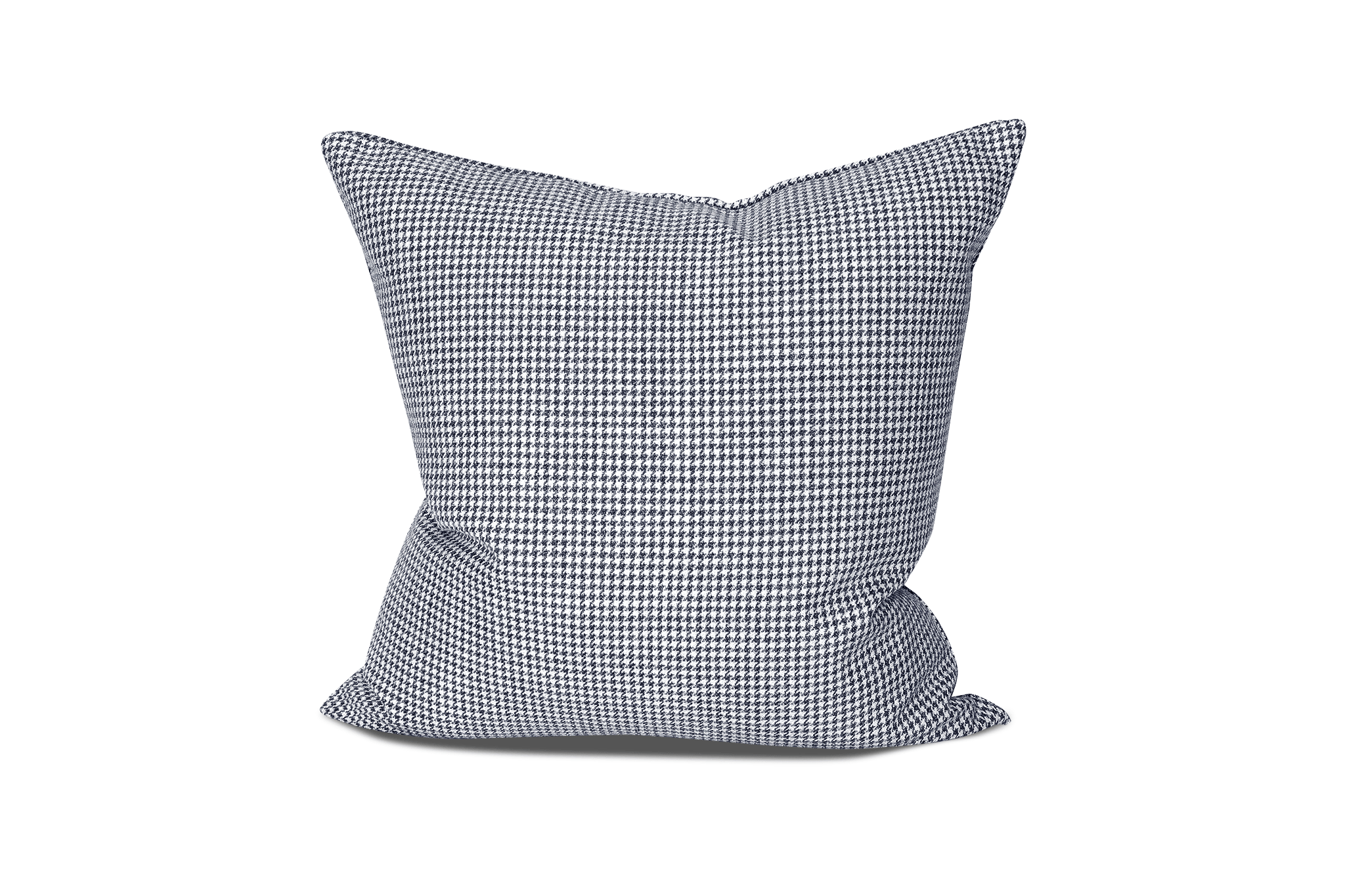 Indigo Houndstooth Cushion Cover Cushion Cover Canadian Down & Feather Company 