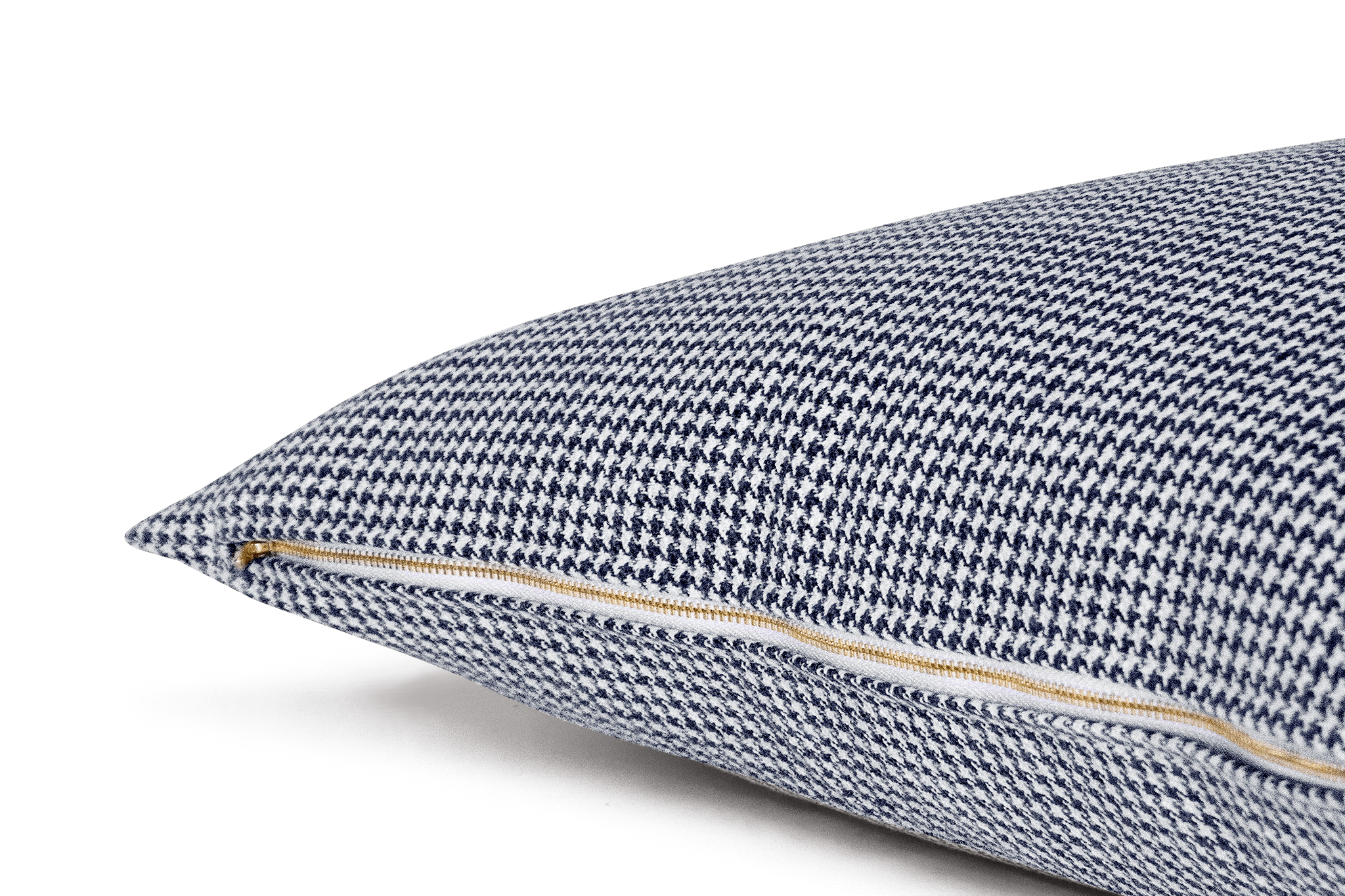 Indigo Houndstooth Cushion Cover Cushion Cover Canadian Down & Feather Company 