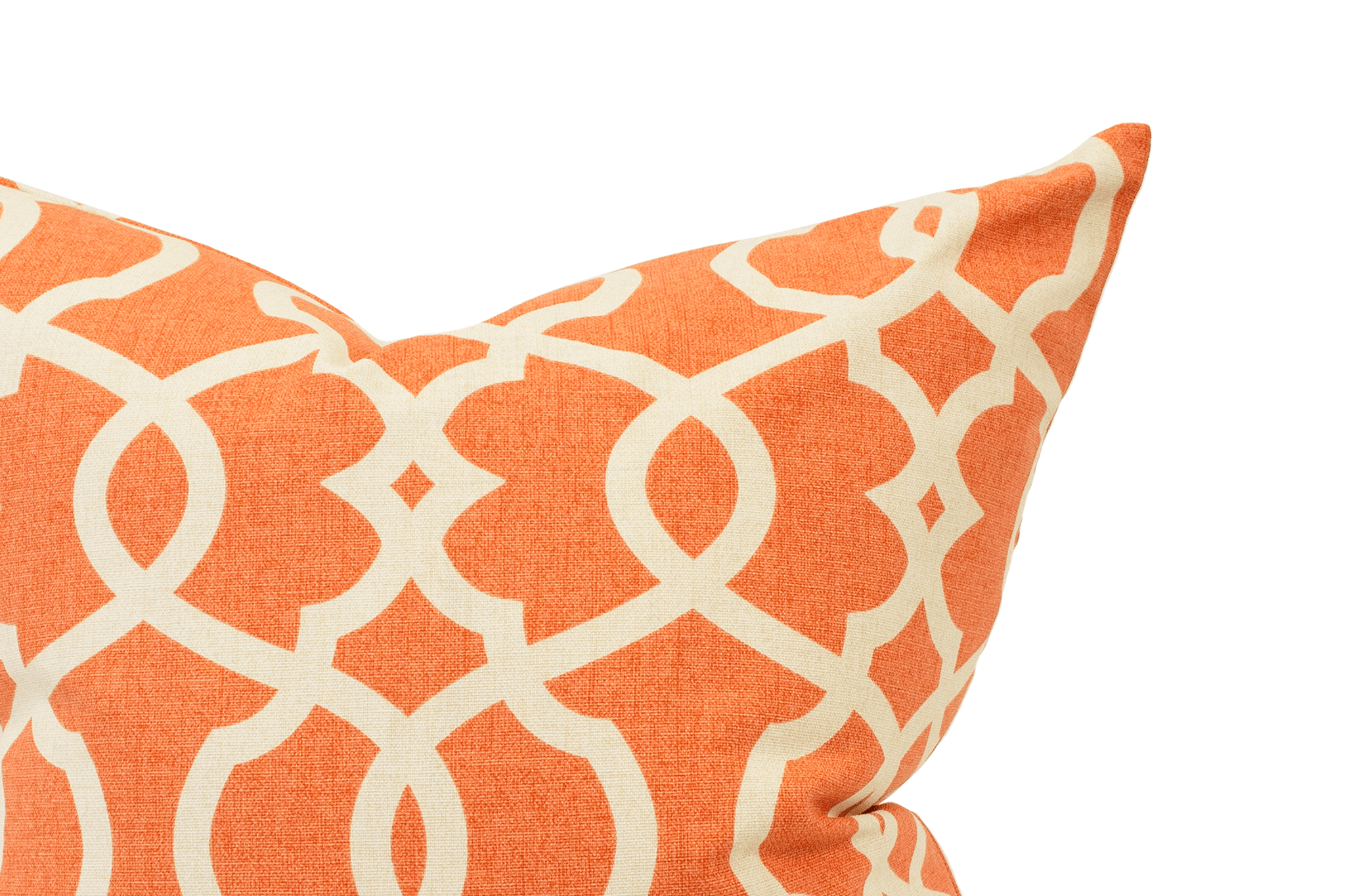 Tangerine sale throw pillows