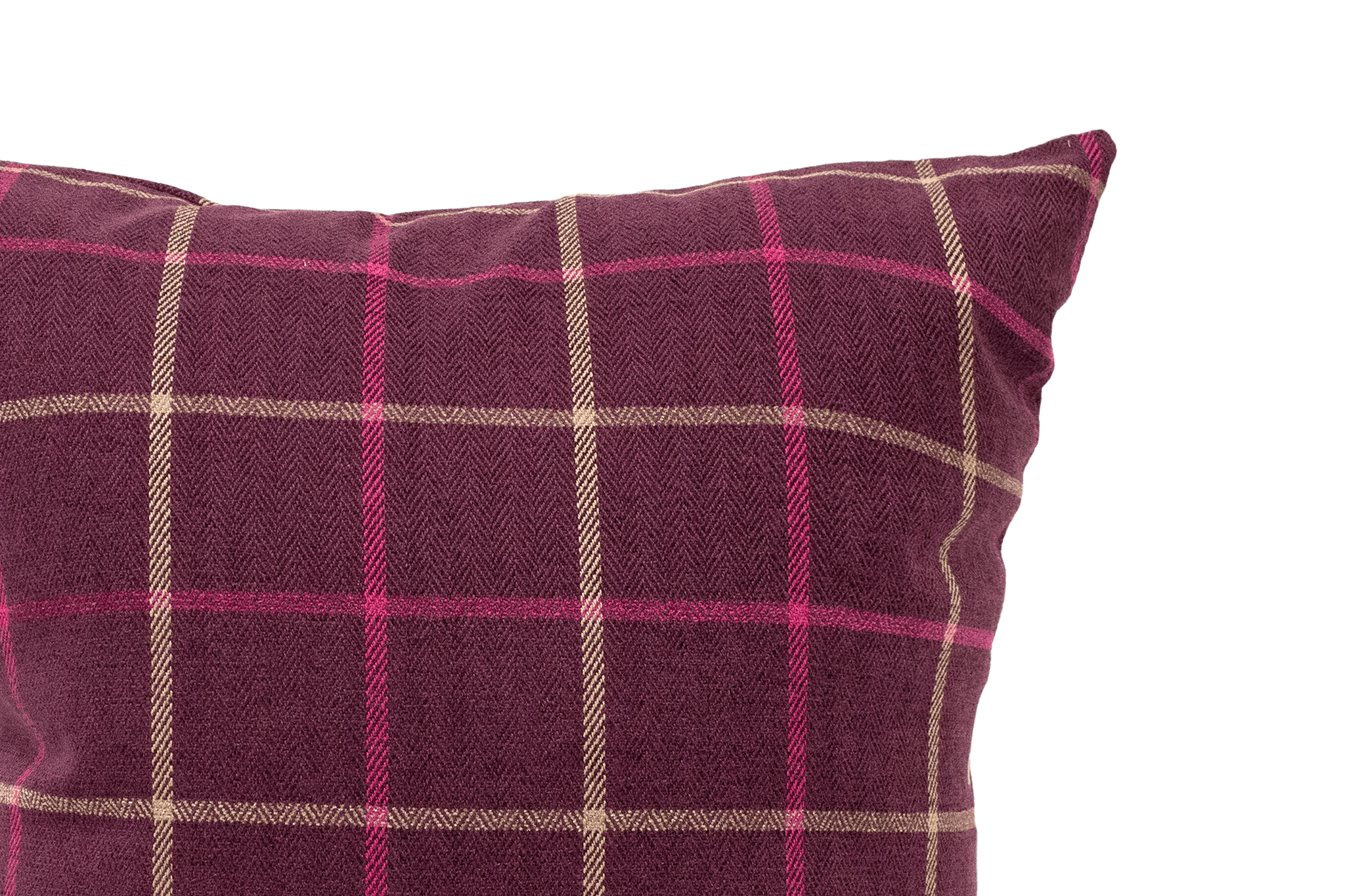 Vino Check Cushion Cover Cushion Cover Canadian Down & Feather Company