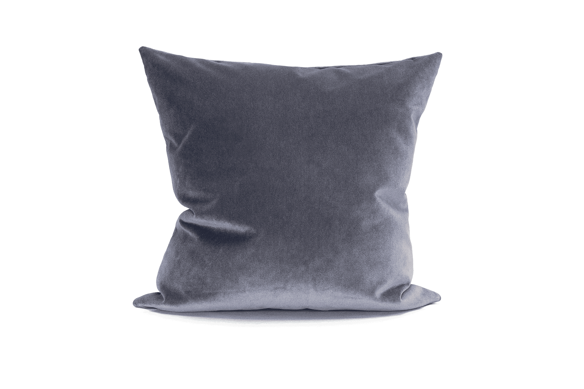 Grey Velvet Cushion Cover Cushion Cover Canadian Down & Feather Company 