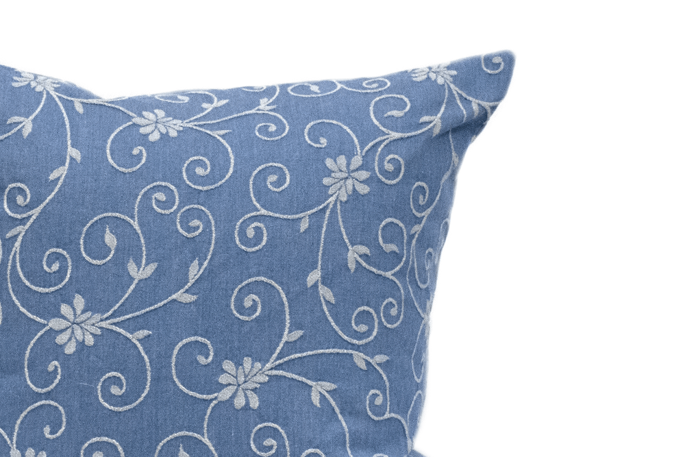 Sky Floral Cushion Cover Cushion Cover Canadian Down & Feather Company