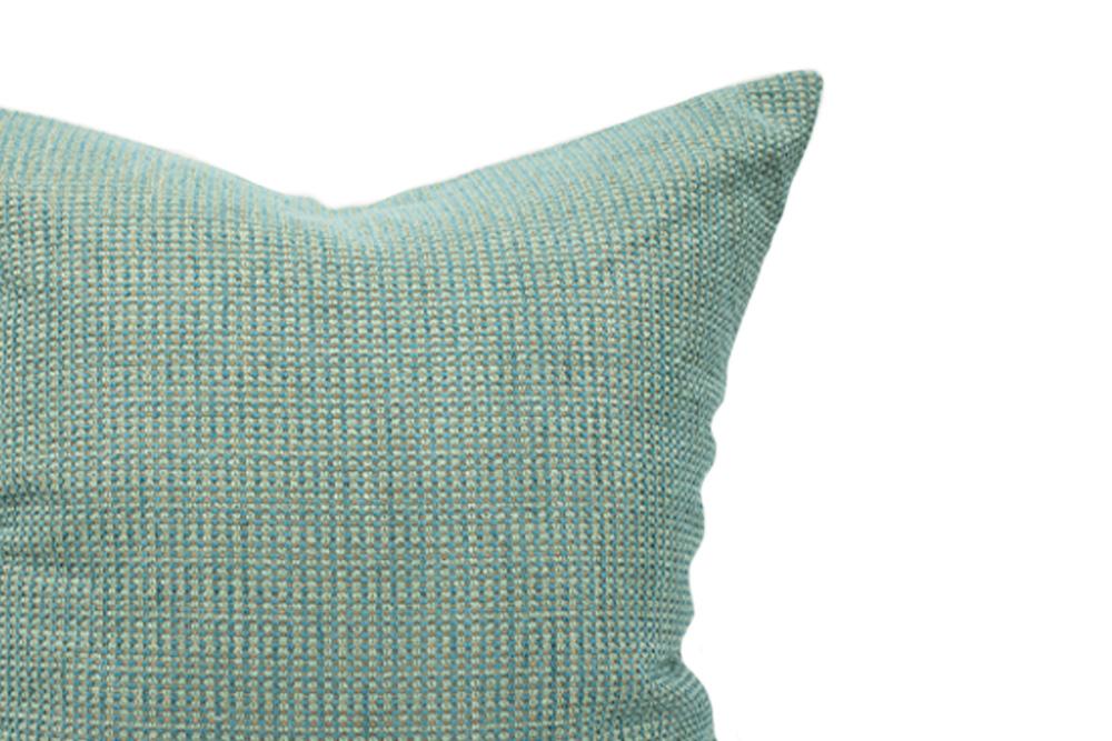 Turquoise Boucle Cushion Cover Cushion Cover Canadian Down & Feather Company