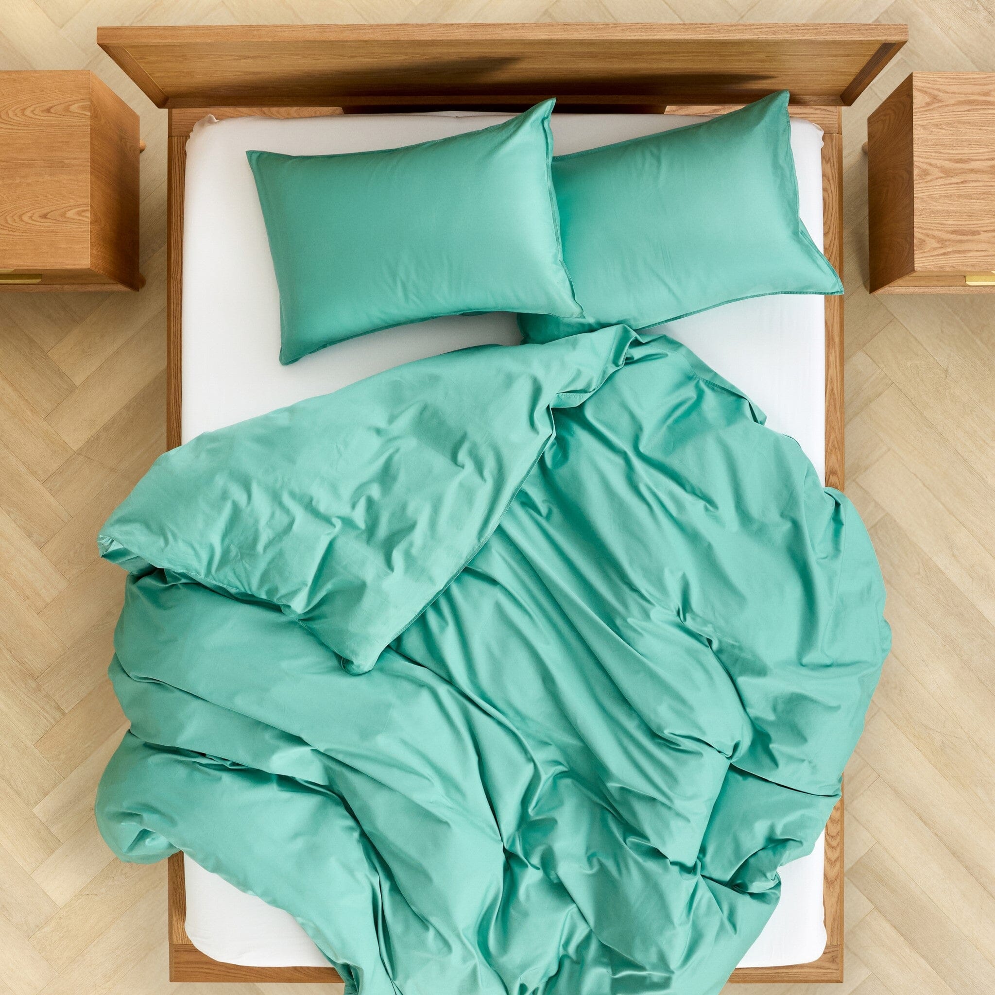 Turquoise Duvet Cover & Pillowcases - Canadian Down & Feather Company