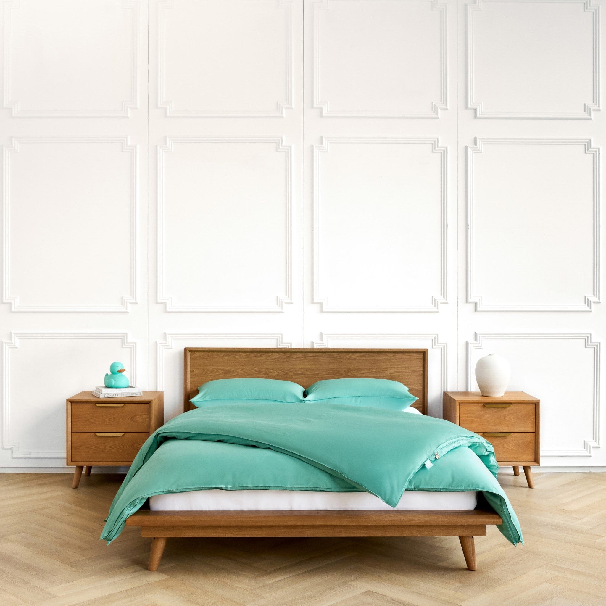 Turquoise Duvet Cover & Pillowcases - Canadian Down & Feather Company