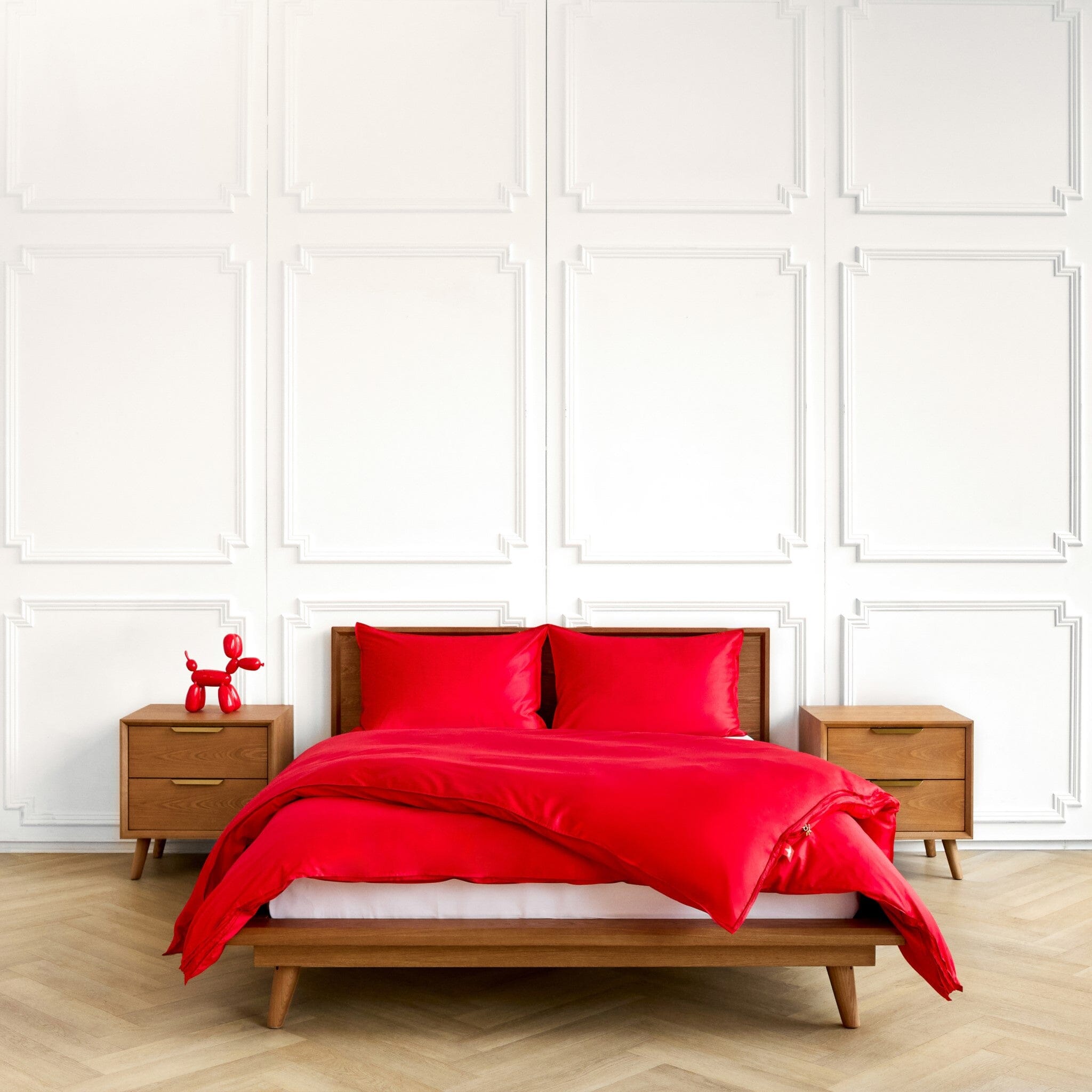 Cardinal Pillowcases and Duvet Cover - Canadian Down & Feather Company
