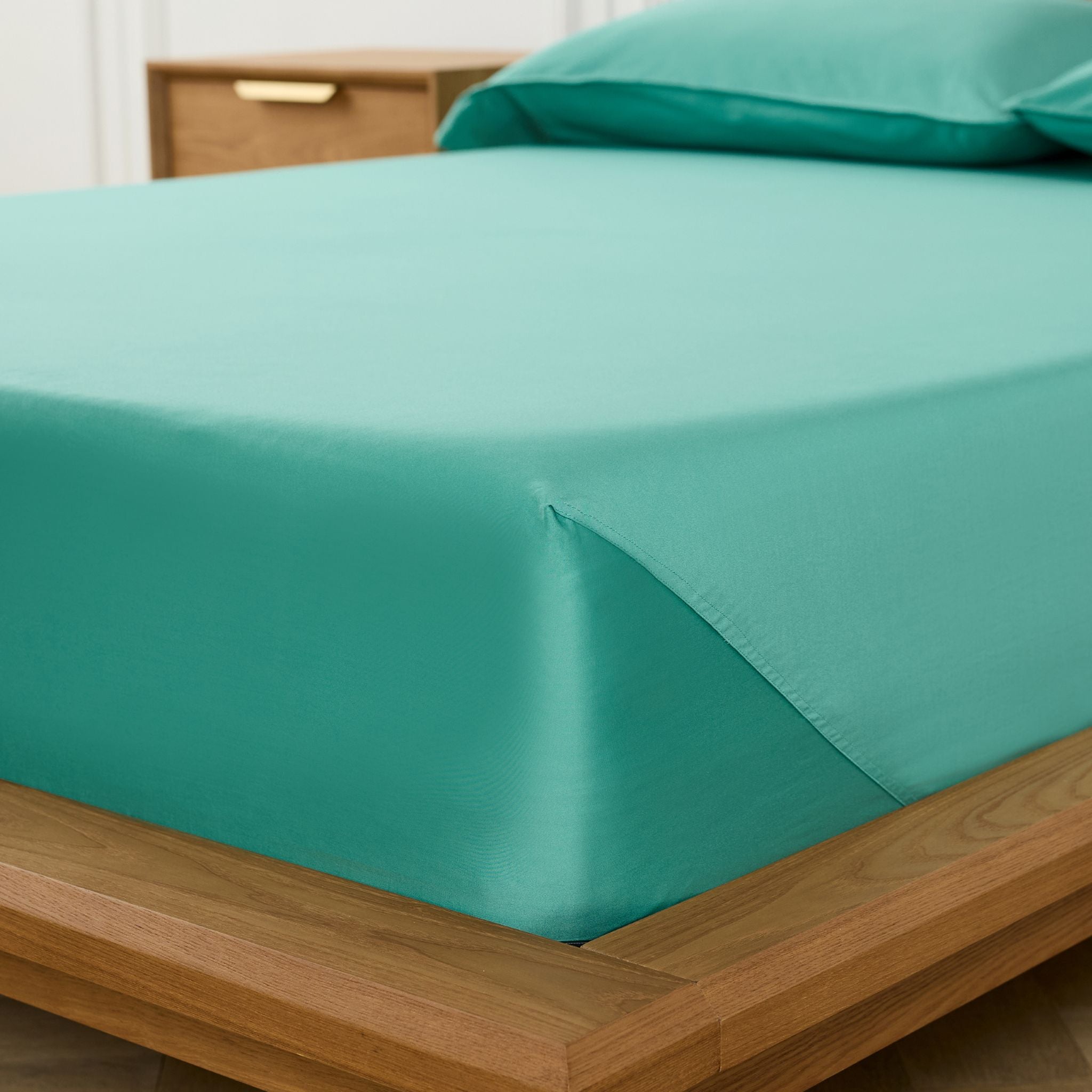 Turquoise Fitted Sheet Fitted Sheet Canadian Down & Feather Company 