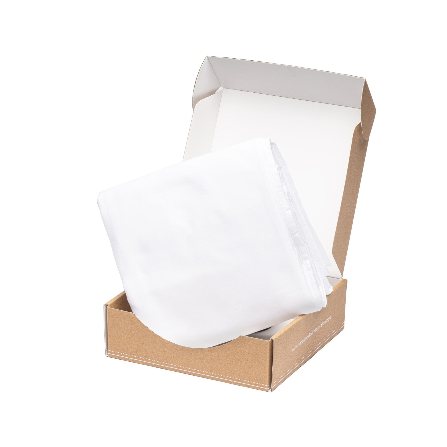 Classic White Flat Sheet - Canadian Down & Feather Company 