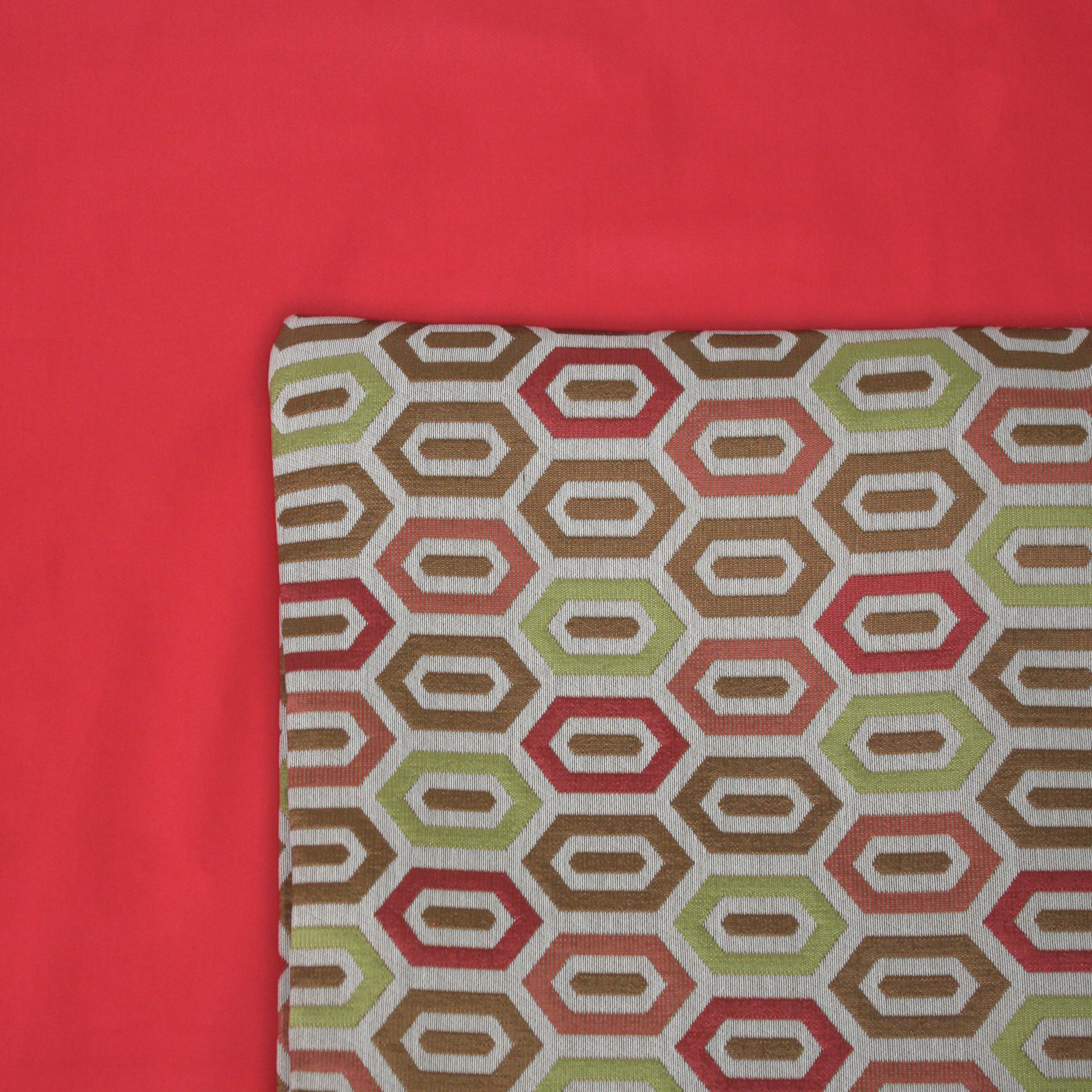 Autumn Cushion Cover on a Cardinal Duvet Cover