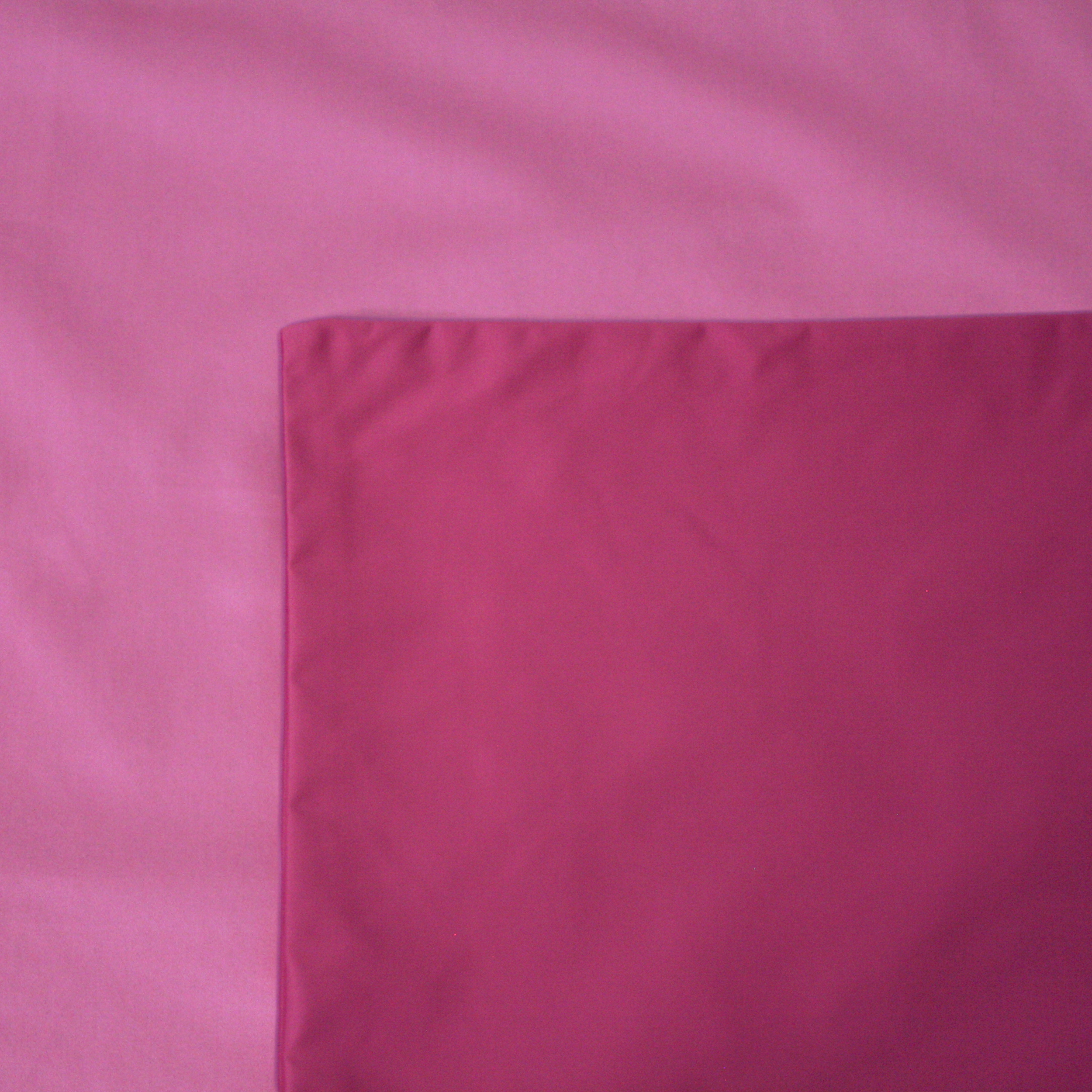 Kiss Cushion Cover on a Hollyhock Duvet Cover