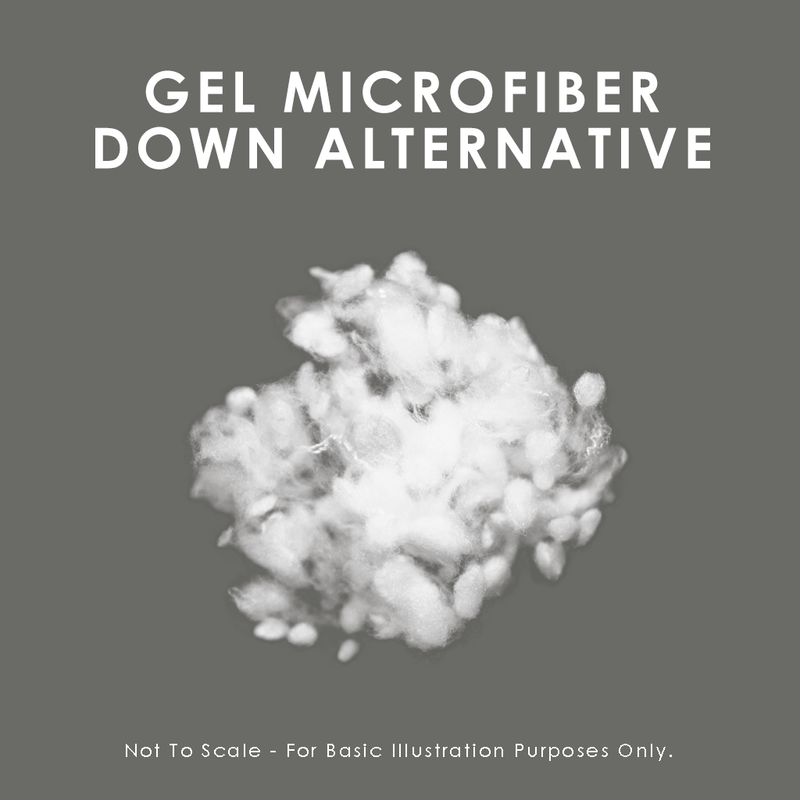 Gel Microfiber Down Alternative Cushions Cushions Canadian Down & Feather Company 