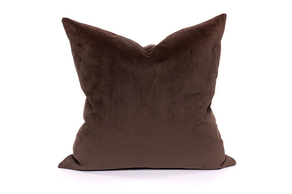 Chocolate Cord Cushion Cover Cushion Cover Canadian Down & Feather Company 
