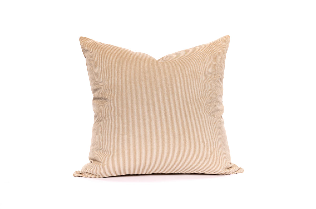 Tan Cord Cushion Cover Cushion Cover Canadian Down & Feather Company 