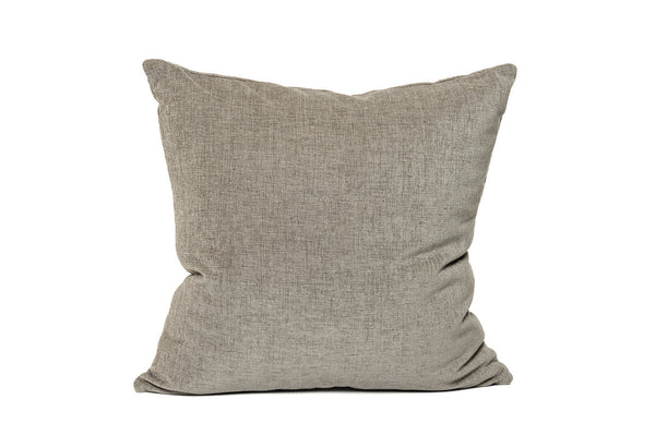 Grey Chenille Cushion Cover Cushion Cover Canadian Down & Feather Company 