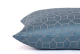 Steel Blue Cushion Cover Cushion Cover Canadian Down & Feather Company 