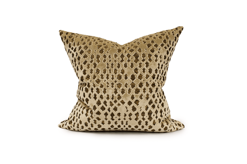 Gold Pattern Cushion Cover Cushion Cover Canadian Down & Feather Company 