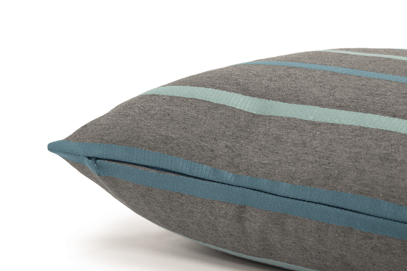 Tealbay Stripe Cushion Cover Cushion Cover Canadian Down & Feather Company 
