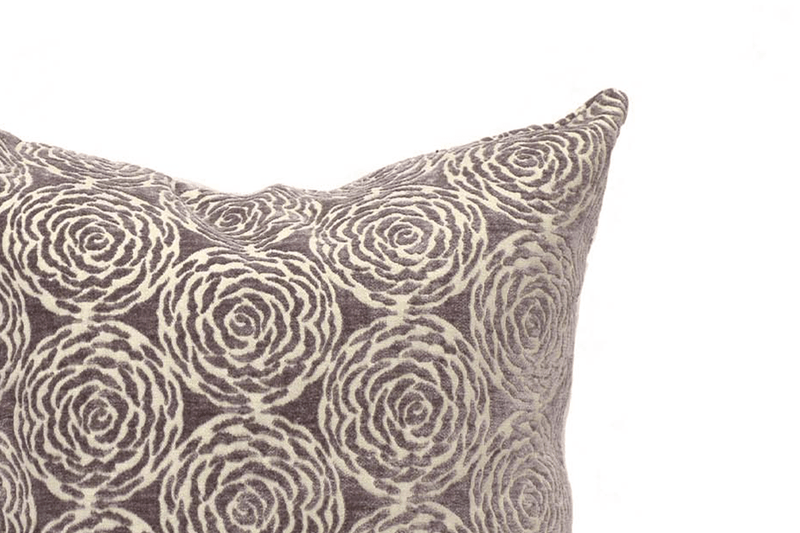 Mauve Floral Cushion Cover Cushion Cover Canadian Down & Feather Company 
