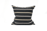Espresso Stripe Cushion Cover Cushion Cover Canadian Down & Feather Company 