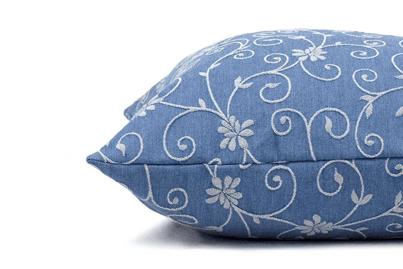 Sky Floral Cushion Cover Cushion Cover Canadian Down & Feather Company 