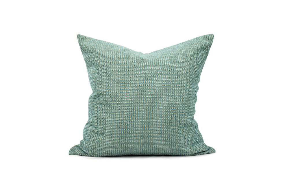 Turquoise Boucle Cushion Cover Cushion Cover Canadian Down & Feather Company 